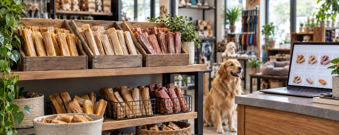 Himalayan Dog Chew Merchandising